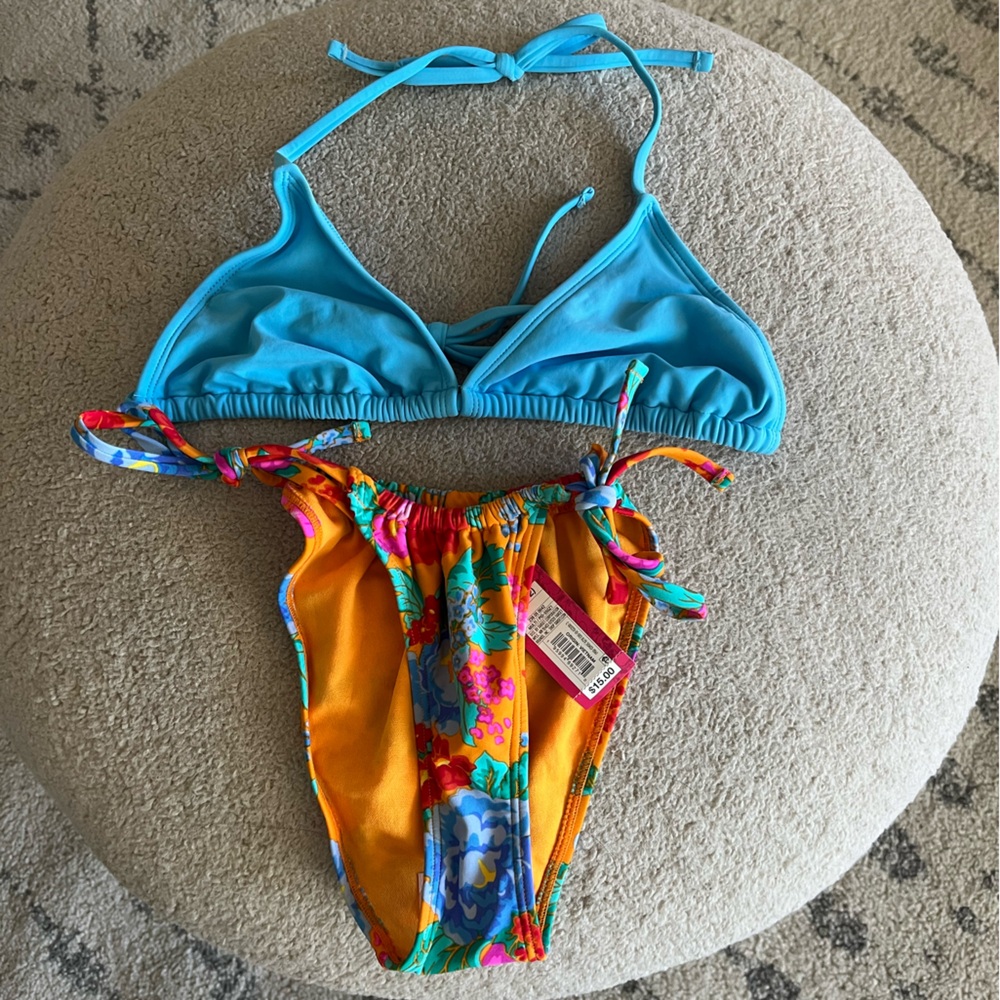 Target colorful bikini set